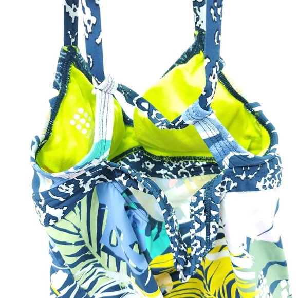 Title Nine Tankini Swim Top Women Girls XS Floral - Picture 5 of 10